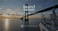 Desktop Screenshot of brand-marine.com